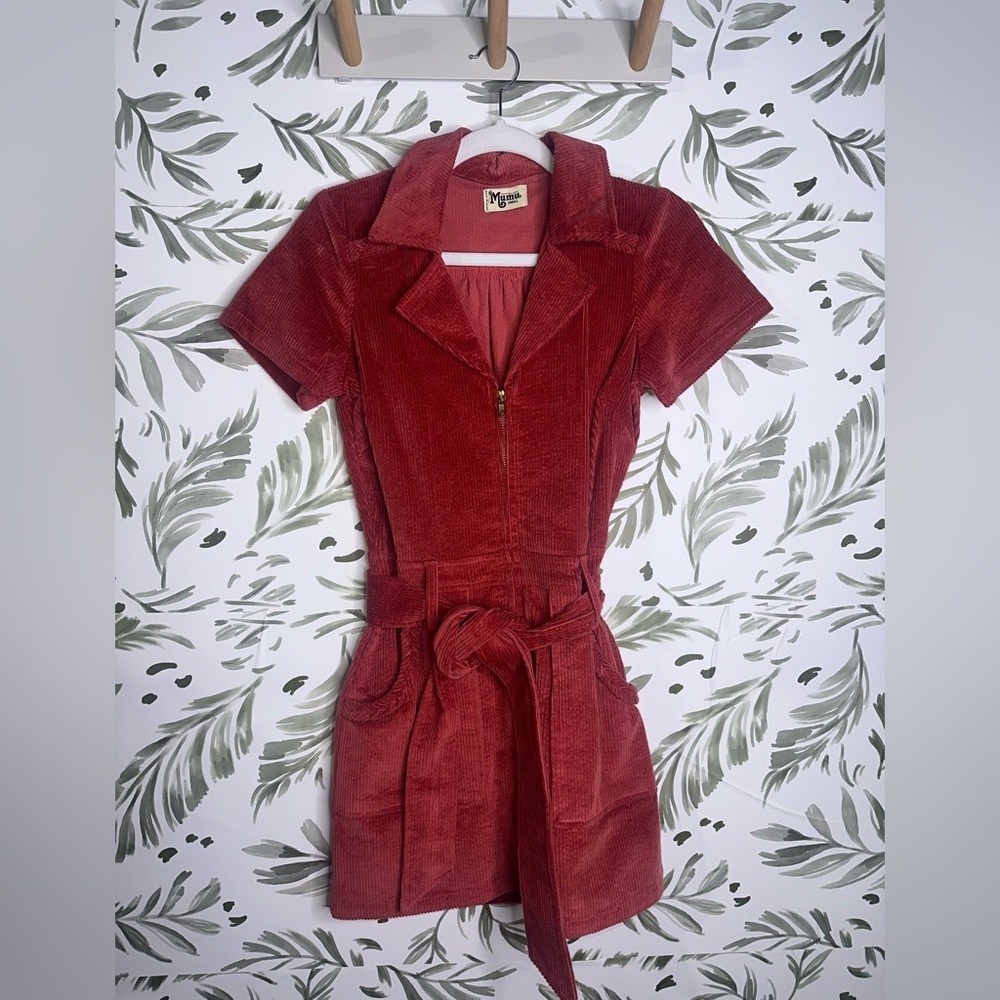 SHOW ME YOUR MUMU Outlaw Corduroy Mini Dress - Picture 4 of 10